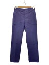 【中古】U.S.NAVY◆使用感有/70s/ユーティリティーパンツ/ホベイカーパンツ/32/コットン/NVY【メンズウェア】