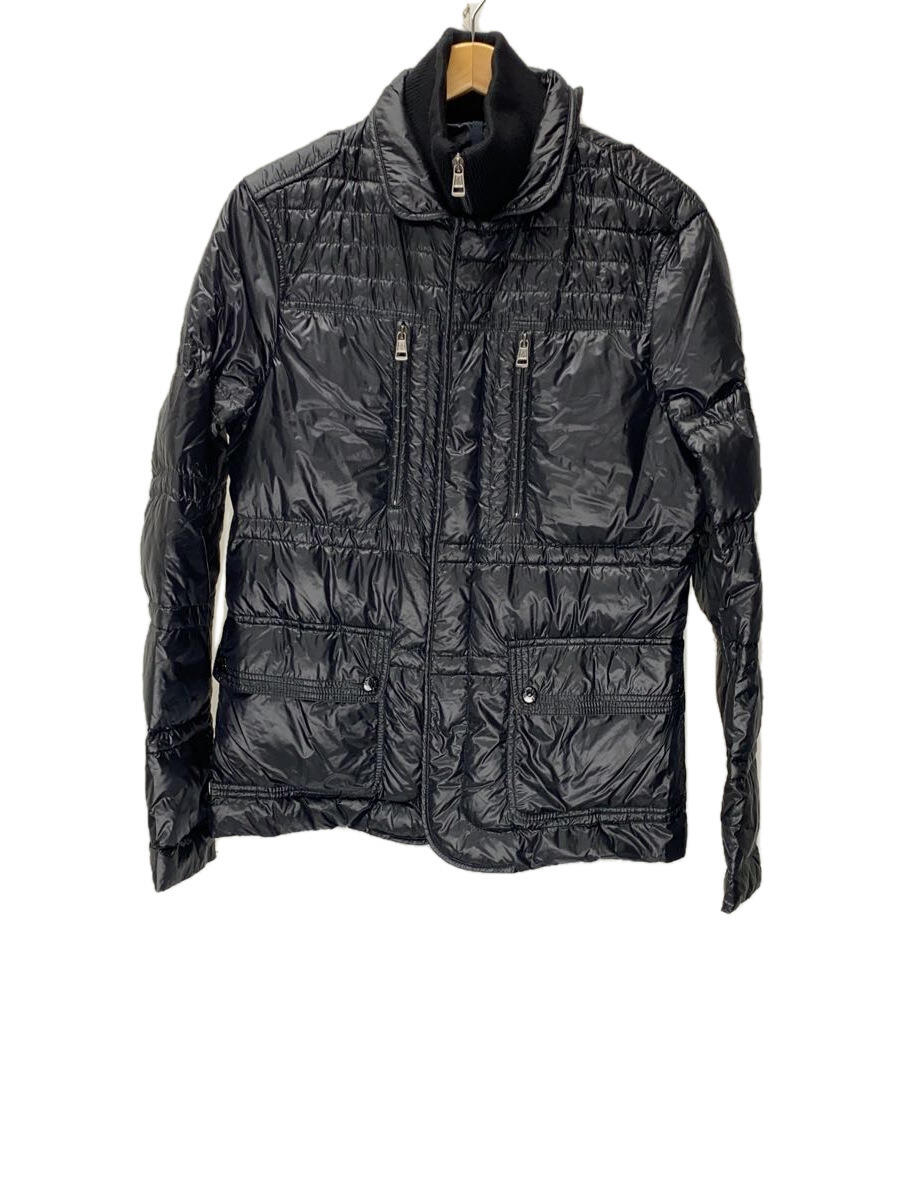 【中古】MONCLER◆DUBBO/ダウンジャケット/2/ポリエステル/BLK/無地/020914133000【メンズウェア】