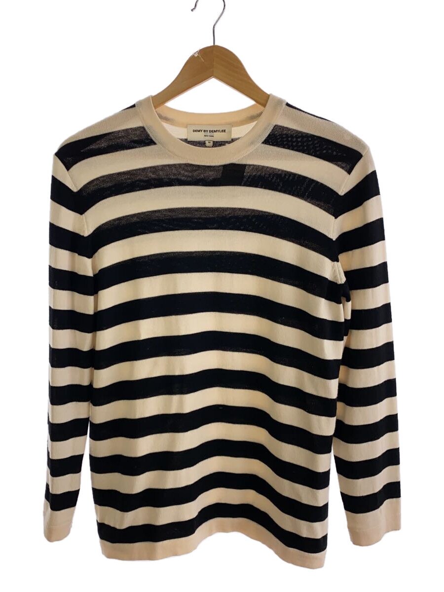 【中古】DEMYLEE◆ニット セーター(厚手)/XS/コットン/NVY/3610800043//【レディースウェア】