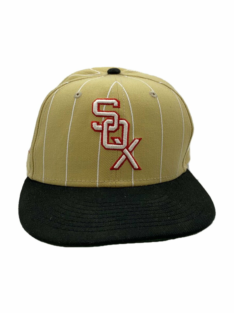 【中古】NEW ERA◆キャップ/7 3/8/BLK/無地/メンズ/RN11493CA40289【服飾雑貨他】