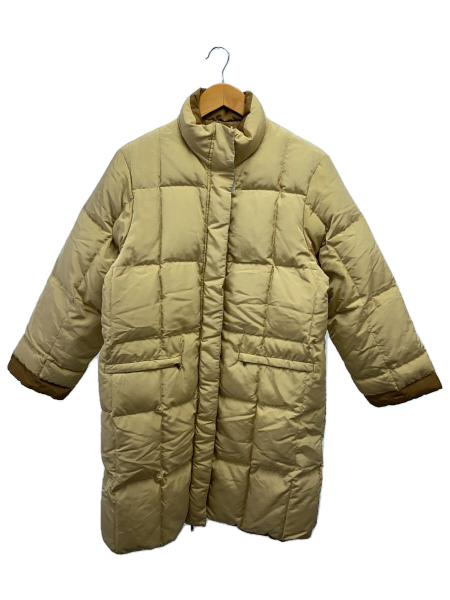 【中古】MAX MARA◆コート/40/キャメル/中綿コート【レディースウェア】