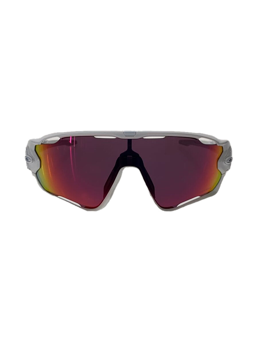 Sunglasses - 【中古】OAKLEY◆サングラス/スポーツグラス/プラスチック/WHT/メンズ/0OO9290//【服飾雑貨他】