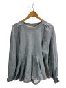 【中古】ADAM ET ROPE◆スウェット/FREE/コットン/GRY/無地/GAM-53610-B【レディースウェア】