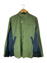 【中古】sacai◆21AW/Cotton Poplin Shirt/長袖シャツ/2/コットン/GRN/21-02584M//【メンズウェア】