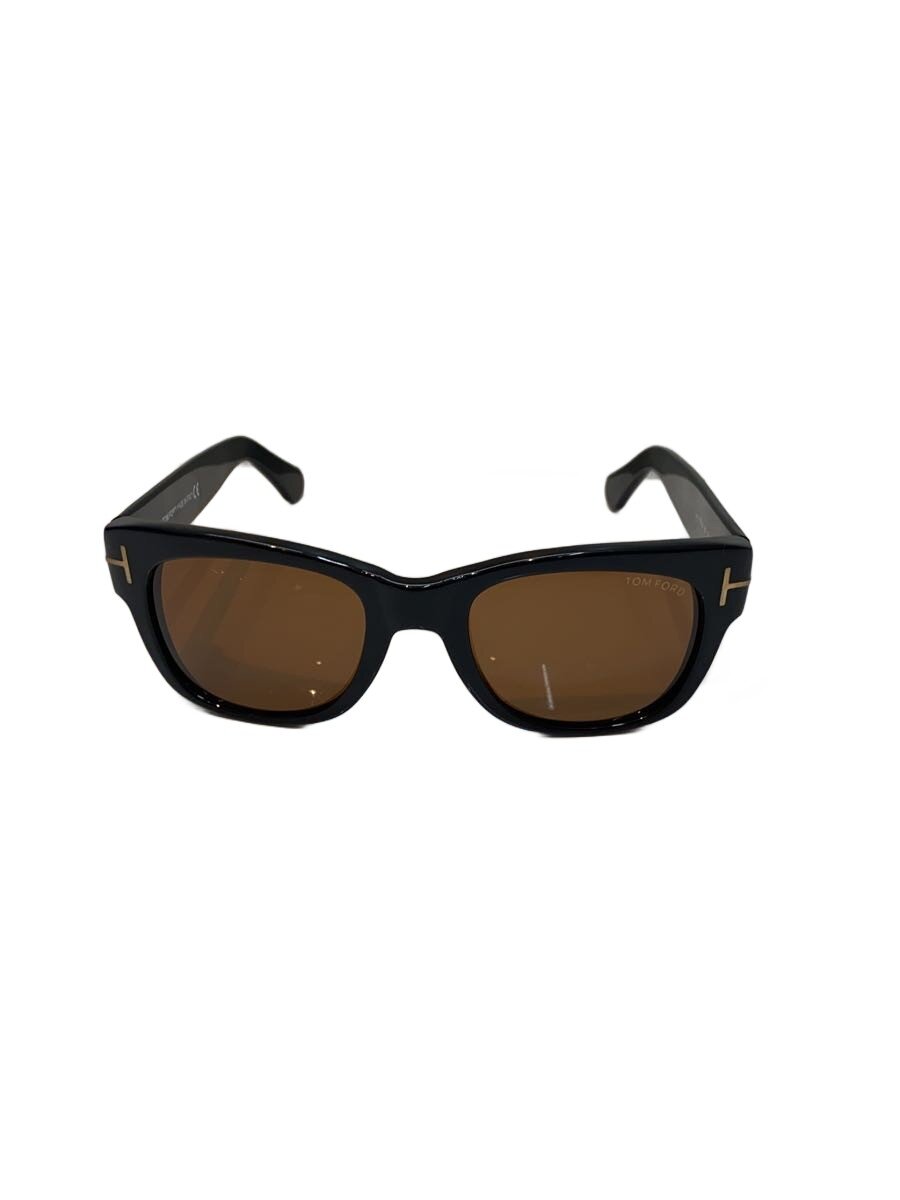 【中古】TOM FORD◆サングラス/ウェリントン/プラスチック/ブラ...(4.0)