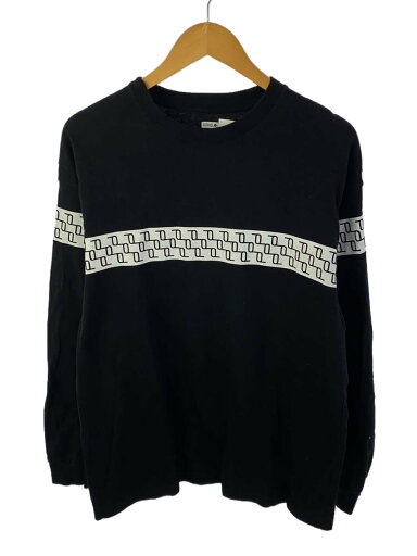 【中古】SEQUEL◆長袖Tシャツ/L/コットン/BLK【メンズウェア】 【中古】SEQUEL◆長袖Tシャツ/L/コットン/BLK【メンズウェア】