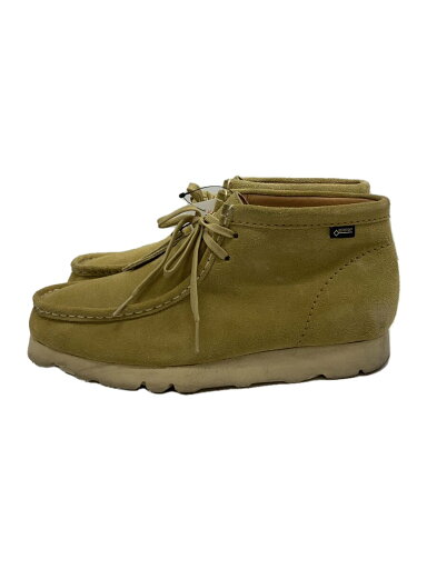 【中古】Clarks◆WallabeeBT GTX/×BEAMS/ブーツ/27.5cm/ベージュ/スウェード/61054530//【シューズ】 【中古】Clarks◆WallabeeBT GTX/×BEAMS/ブーツ/27.5cm/ベージュ/スウェード/61054530//【シューズ】