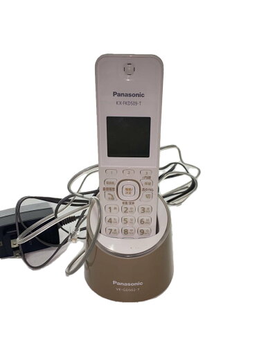 【中古】Panasonic◆電話機/KX-FKD509-T//【家電・ビジュアル・オーディオ】 【中古】Panasonic◆電話機/KX-FKD509-T//【家電・ビジュアル・オーディオ】