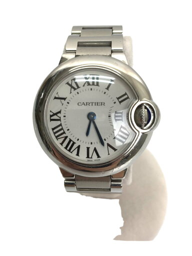 【中古】Cartier◆クォーツ腕時計/アナログ/ステンレス/W69010Z4/バロンブルー【服飾雑貨他】 【中古】Cartier◆クォーツ腕時計/アナログ/ステンレス/W69010Z4/バロンブルー【服飾雑貨他】