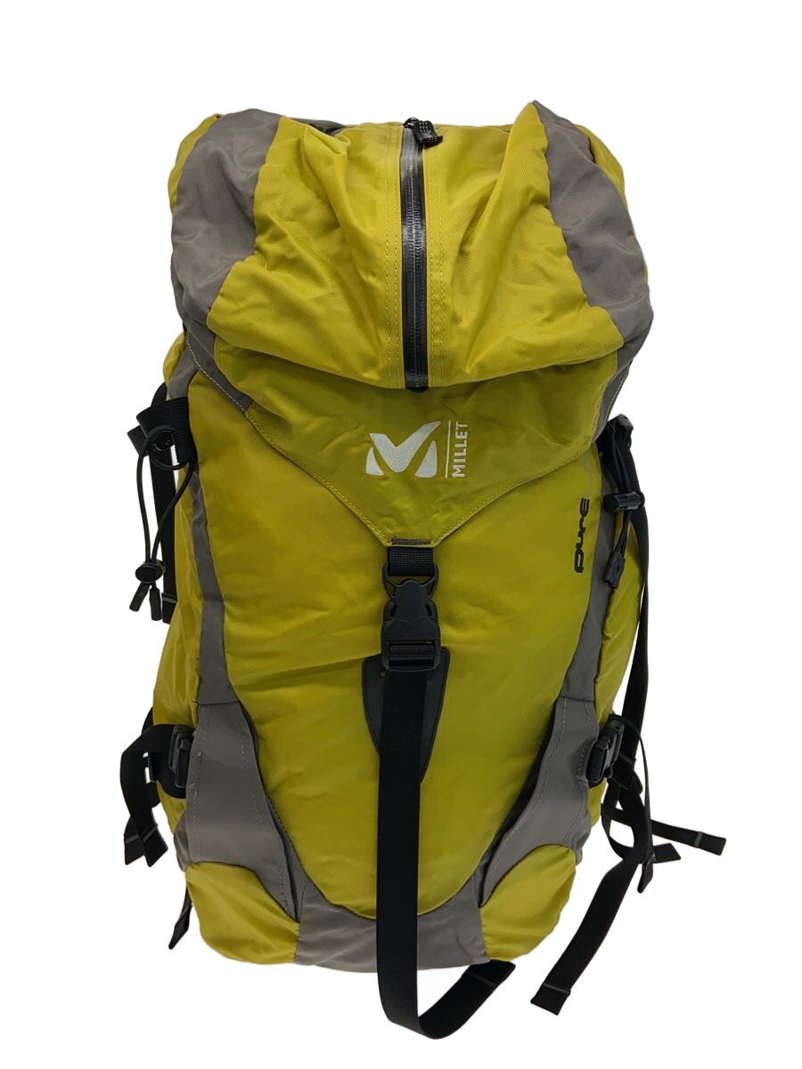 【中古】MILLET◆リュック/--/YLW【バッグ】(4.0)