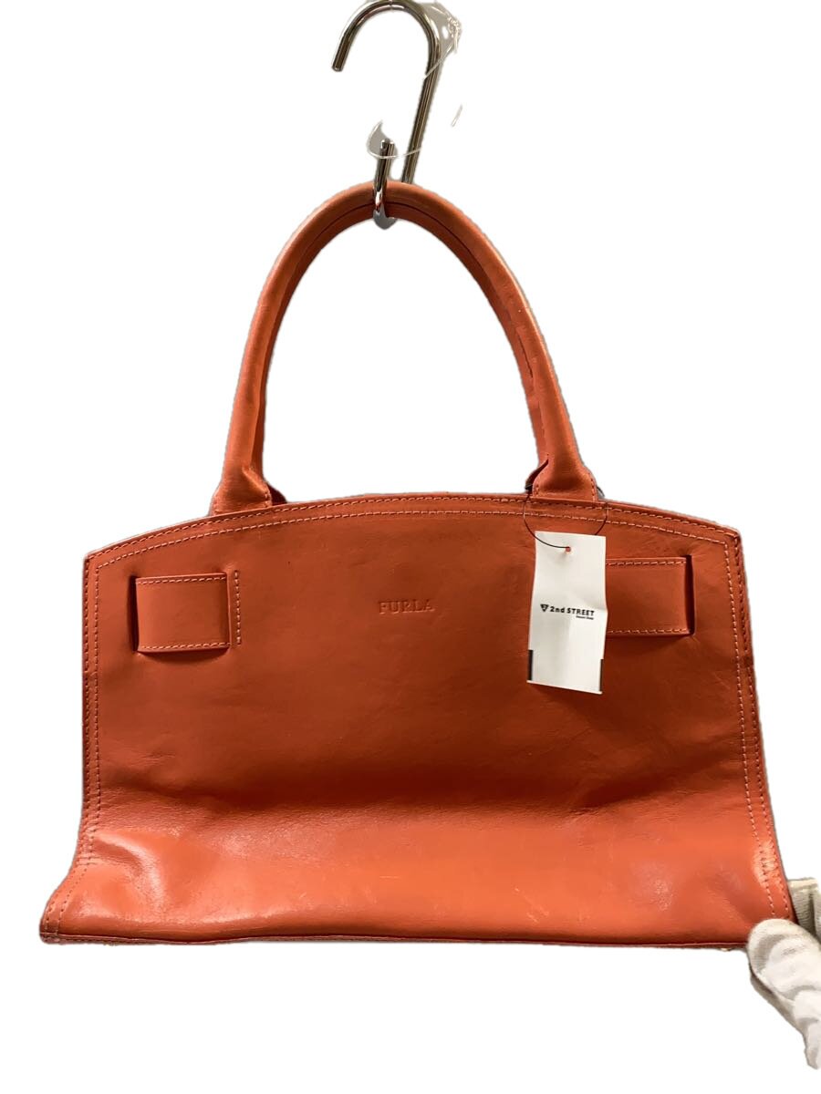 【中古】FURLA◆バッグ/レザー/ORN/無�