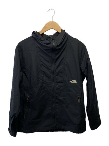 【中古】THE NORTH FACE◆COMPACT JACKET_コンパクトジャケット/S/ナイロン/BLK/無地【メンズウェア】 【中古】THE NORTH FACE◆COMPACT JACKET_コンパクトジャケット/S/ナイロン/BLK/無地【メンズウェア】