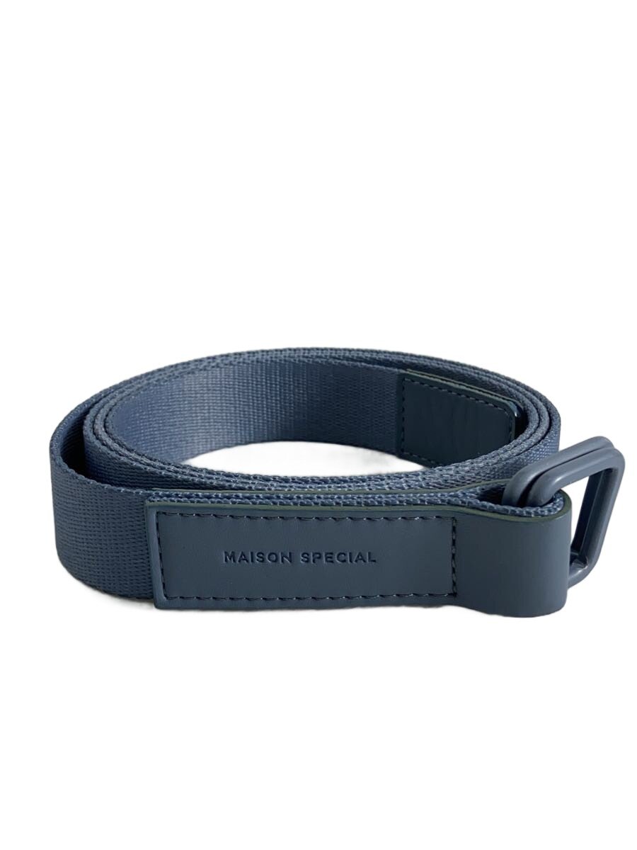【中古】MAISON SPECIAL◆ベルト/ブルー/レディース/Tape Belt//【服飾雑貨他】