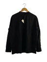 【中古】BEST PACK/バンドカラープルオーバーシャツ/3/コットン/BLK/無地【メンズウェア】(4)