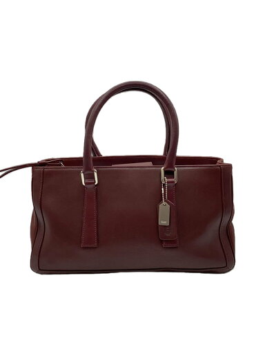 【中古】COACH◆ハンドバッグ/レザー/BRD/無地【バッグ】 【中古】COACH◆ハンドバッグ/レザー/BRD/無地【バッグ】