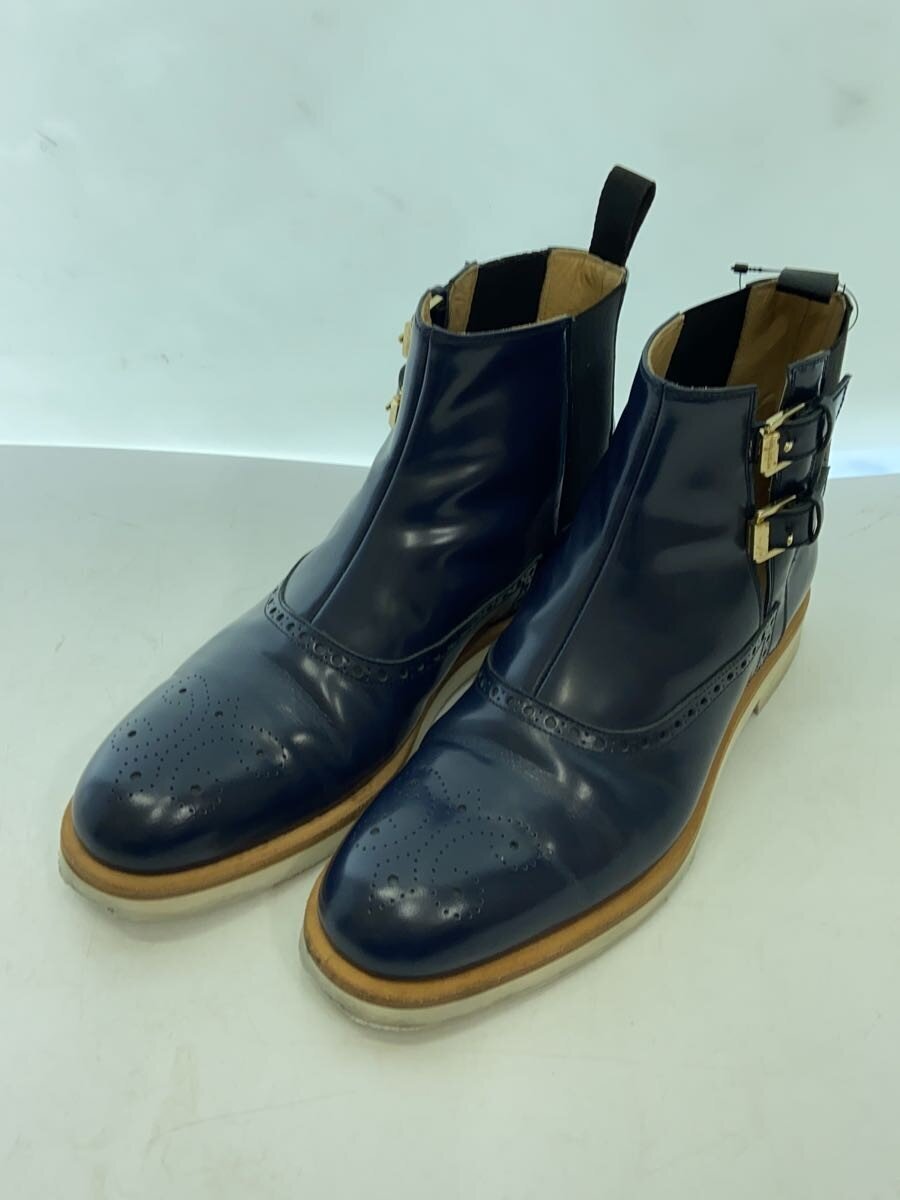2nd STREET 楽天市場店の【中古】sergio rossi◆サイドゴアブーツ/UK6/NVY/8270【シューズ】｜アングル2