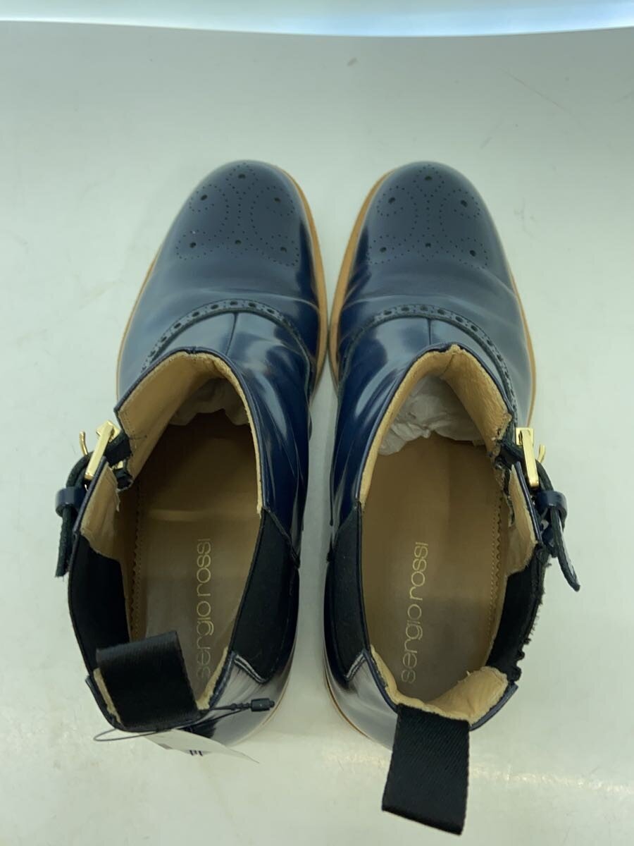 2nd STREET 楽天市場店の【中古】sergio rossi◆サイドゴアブーツ/UK6/NVY/8270【シューズ】｜アングル3