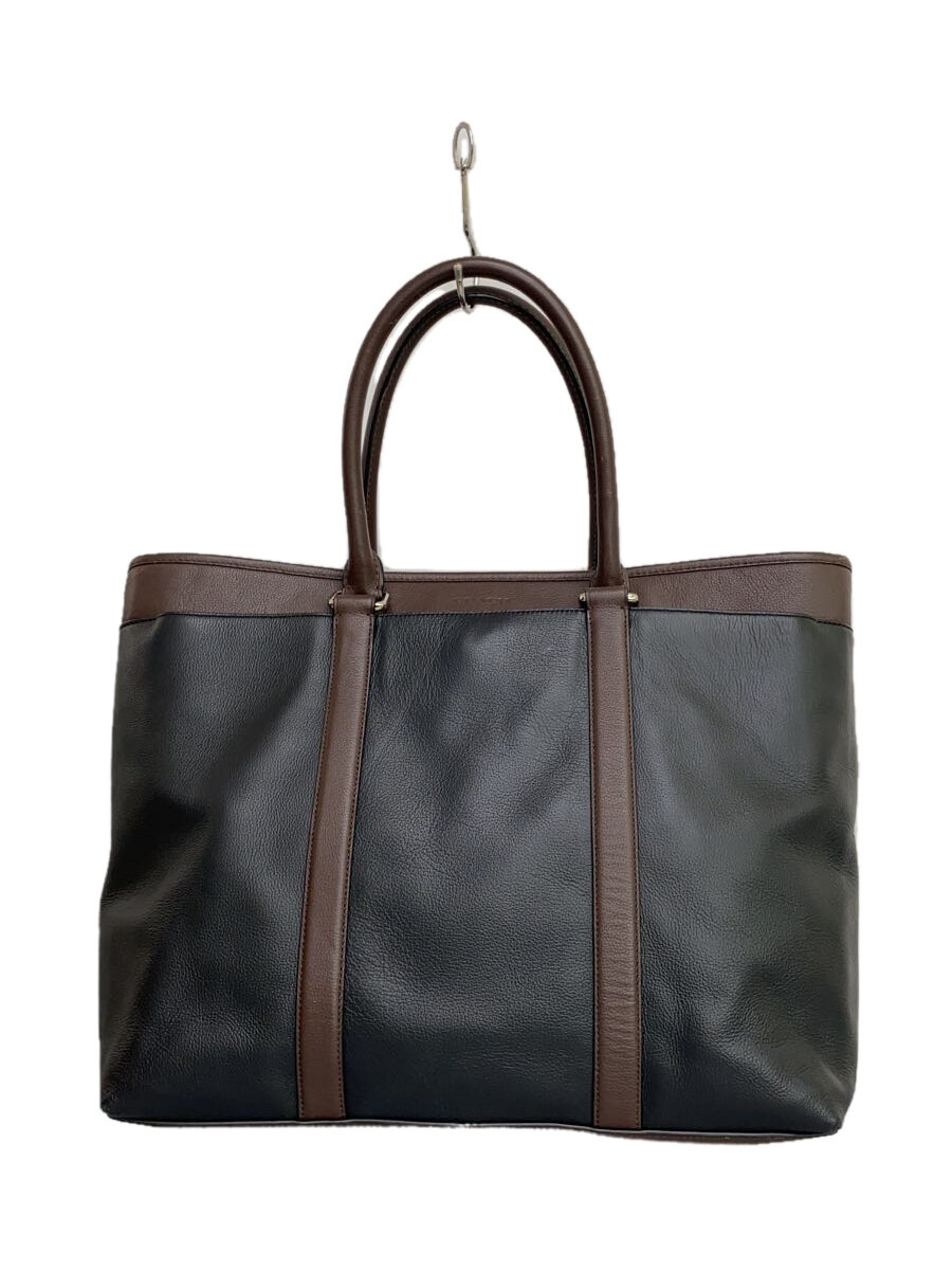【中古】COACH◆トートバッグ/レザー/BLK/F54758【バッグ】