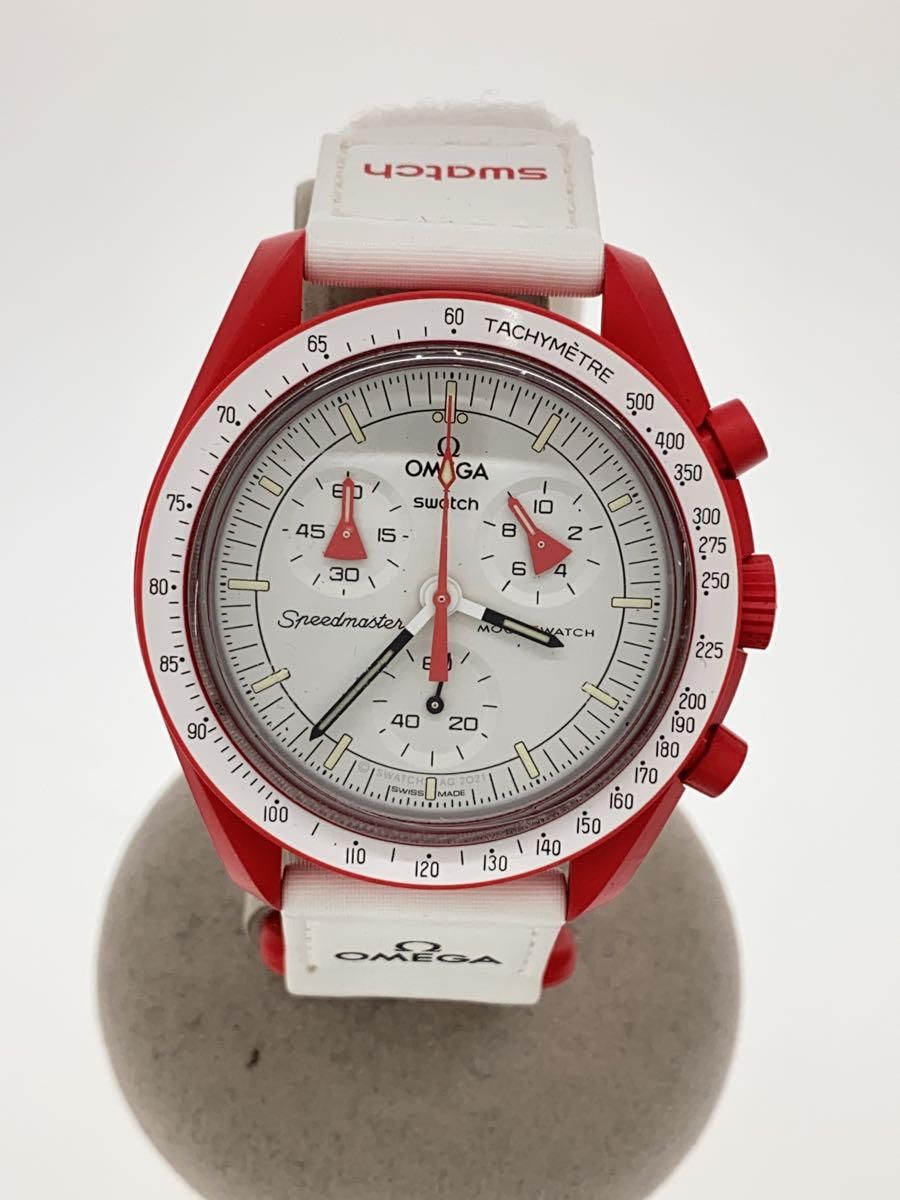 【中古】SWATCH◆クォーツ腕時計/ア