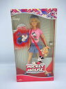 【中古】Barbie◆×MICKEY MOUSE/バービー人形【ホビー】