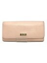 【中古】FURLA◆長財布/PVC/PNK/無地/レディース【服飾雑貨他】