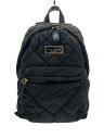 【中古】MARC BY MARC JACOBS◆リュック/ポリエステル/BLK【バッグ】