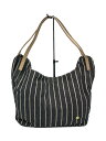 【中古】Gream Supply/ショルダーバッグ/キャンバス/ネイビー/ストライプ【バッグ】