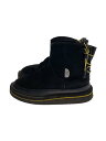 【中古】suicoke◆ブーツ/24cm/BLK/スウェード/QC-wpab【シューズ】(4)