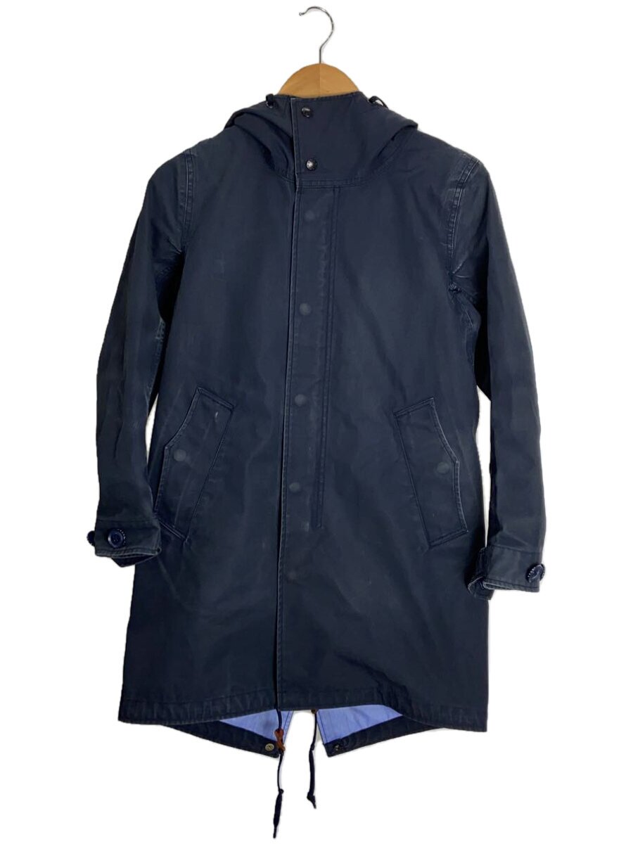 【中古】nanamica◆GORE-TEX Shell Coat/モッズコート/S/--/NVY/SUBF702【メンズウェア】