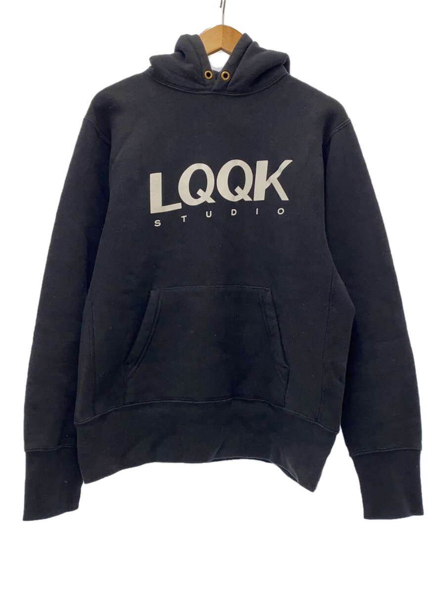 LQQK STUDIO パーカー ブラック XL 2340394479302-01.jpg