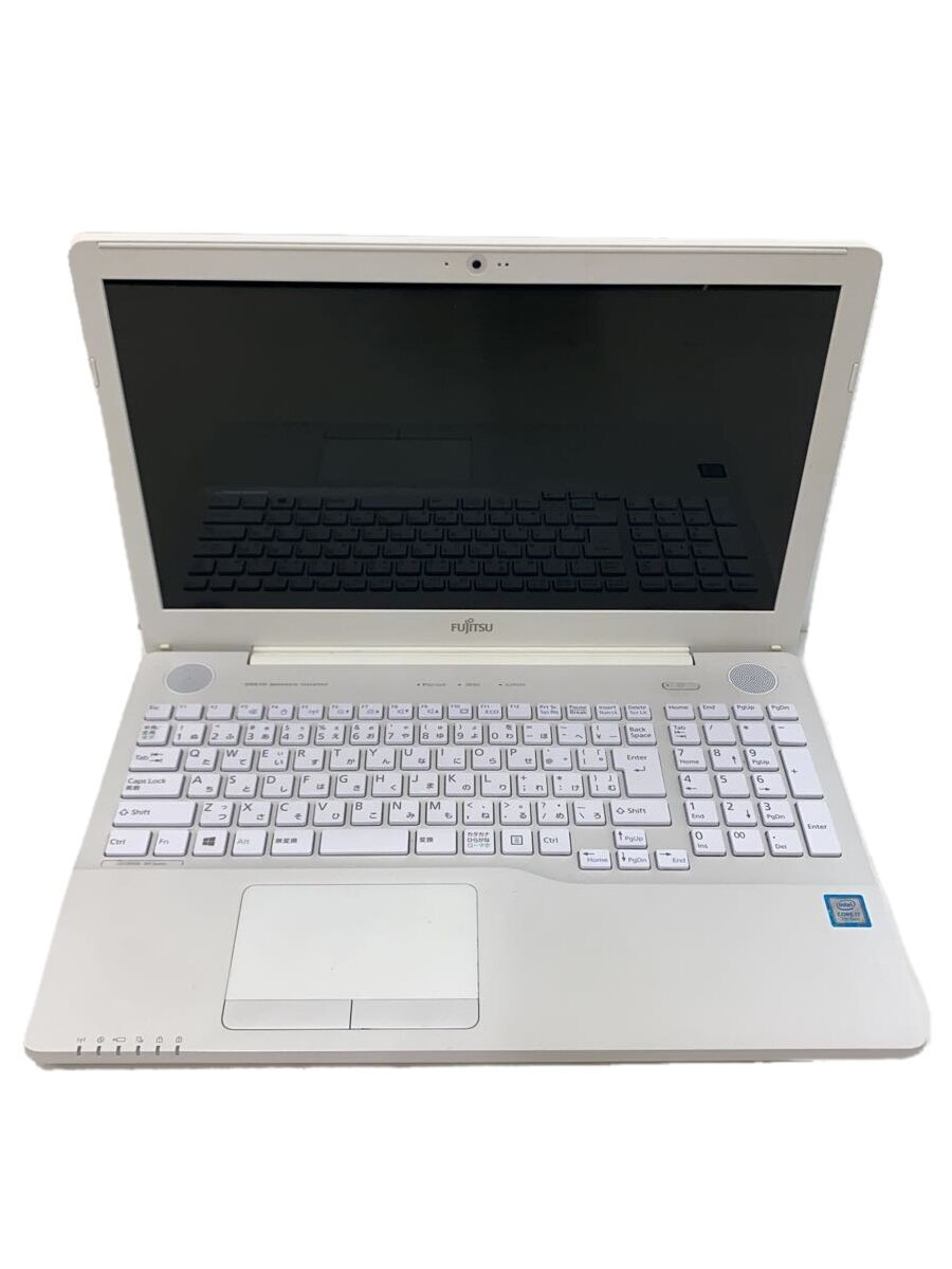 【中古】FUJITSU◆ノートパソコン/ノーパソ/ラップトップ/LIFEBOOK/AH50/D2 FMVA50D2WP/ホワイト【パソコン】