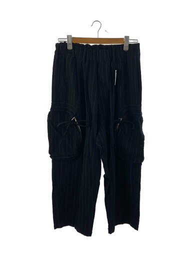 【中古】My Beautiful Landlet◆ボトム/WM08-PT251082/DOBBYSTRIPE / HERRINGBONE WIDE CARGO PANT【メンズウェア】 【中古】My Beautiful Landlet◆ボトム/WM08-PT251082/DOBBYSTRIPE / HERRINGBONE WIDE CARGO PANT【メンズウェア】