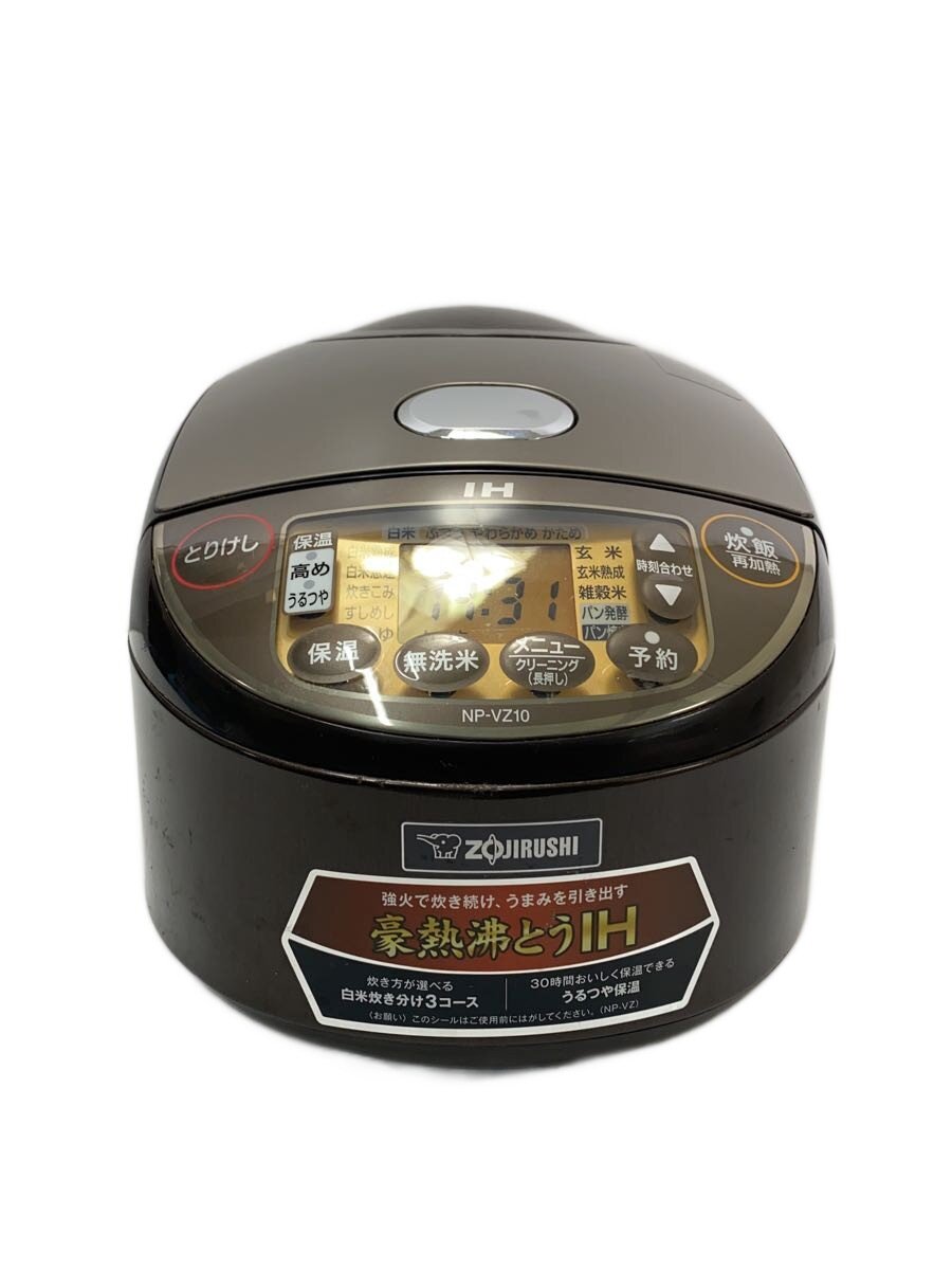 Zojirushi NP-VZ10 IHジャー炊飯器 Amazon | 象印 炊飯器 5.5合 IH式 極め炊き 黒まる厚釜 保温30時間