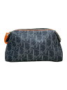 【中古】Christian Dior◆ポーチ/コットン/IDG/総柄/CM1006【バッグ】(4)