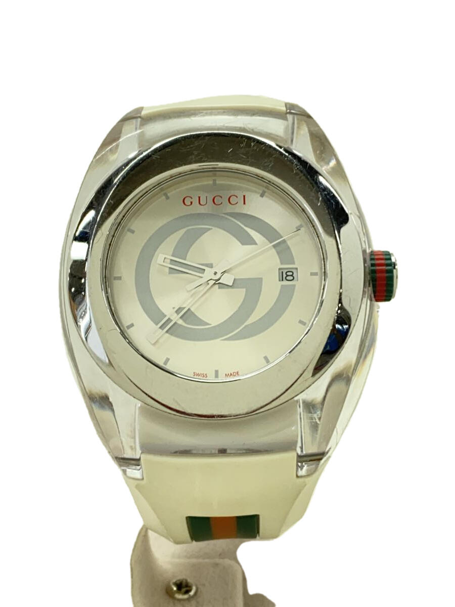 【中古】GUCCI◆クォーツ腕時計/アナ