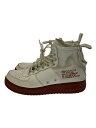 【中古】NIKE◆SF AF1 MID/スペシャルフィールドエアフォースミッド/ホワイト/917753-100/27cm/WHT【シューズ】