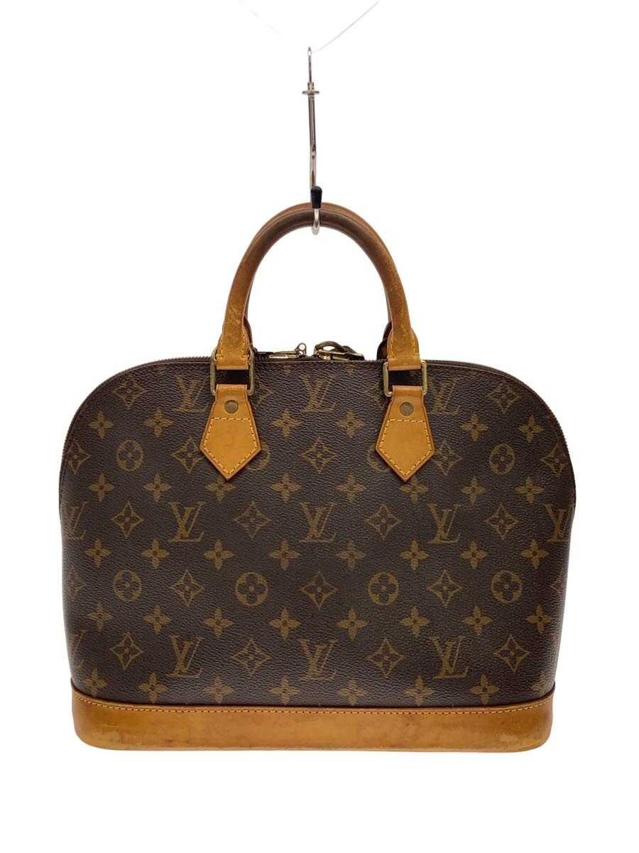 LOUIS VUITTON - 【中古】LOUIS VUITTON◆1)アルマ_モノグラム・キャンバス/PVC/BRW/M51130【バッグ】