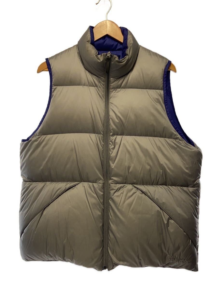Marmot◆PERTEX/リバーシブル/SHIPS別注/ダウンベスト/M/ナイロン/PUP/無地/TOMUJL82S