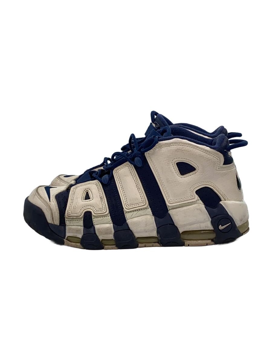 NIKE◆AIR MORE UPTEMPO/エアモアアップテンポ/ホワイト/414962-104/28cm/WHT