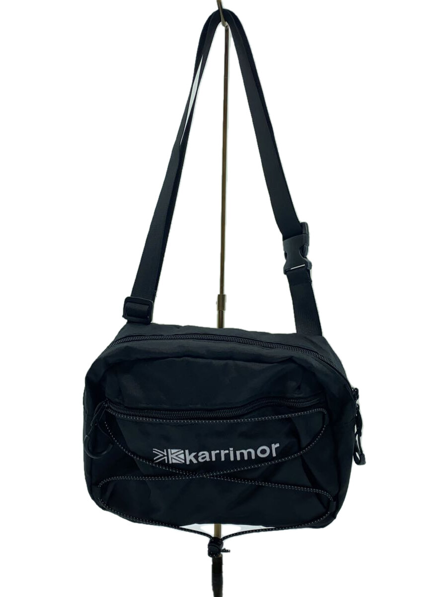 【中古】KARRIMOR◆ショルダーバッグ/--/BLK【バッグ】