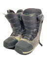 【中古】BURTON◆バートン/スノーボードブーツ/26.5cm/クイックレーシング/GRY/10629105/18-19【スポーツ】