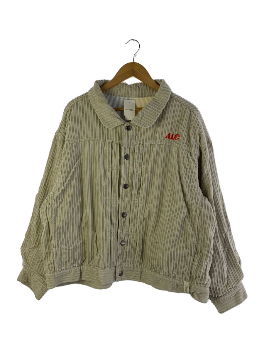 【中古】ALEXANDER LEE CHANG◆コーデュロイジャケット/3/コットン/CRM/AC-032005【メンズウェア】