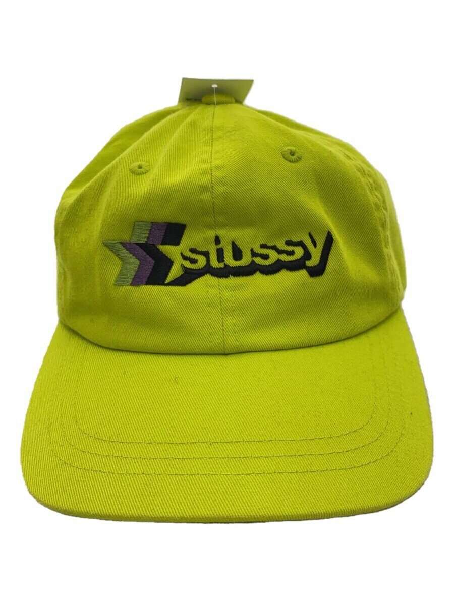 【中古】STUSSY◆キャップ/FREE/YLW/メンズ/1311140【服飾雑貨他】