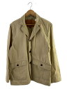【中古】Timberland◆テーラードジャケット/M/コットン/BEG【メンズウェア】