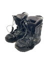 【中古】salomon◆スノーボードブーツ/26cm/シューレース/BLK/868844/ブラック【スポーツ】