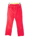 【中古】RED CARD◆ボトム/22/コットン/RED/無地/B15442【レディースウェア】