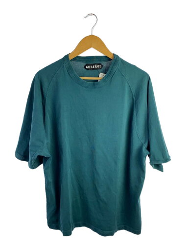 【中古】AUBERGE◆REGGIE turquoise/Tシャツ/44/コットン/GRN【メンズウェア】 【中古】AUBERGE◆REGGIE turquoise/Tシャツ/44/コットン/GRN【メンズウェア】