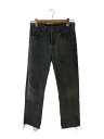 【中古】Levi’s◆ボトム/31/デニム/グレー【メンズウェア】