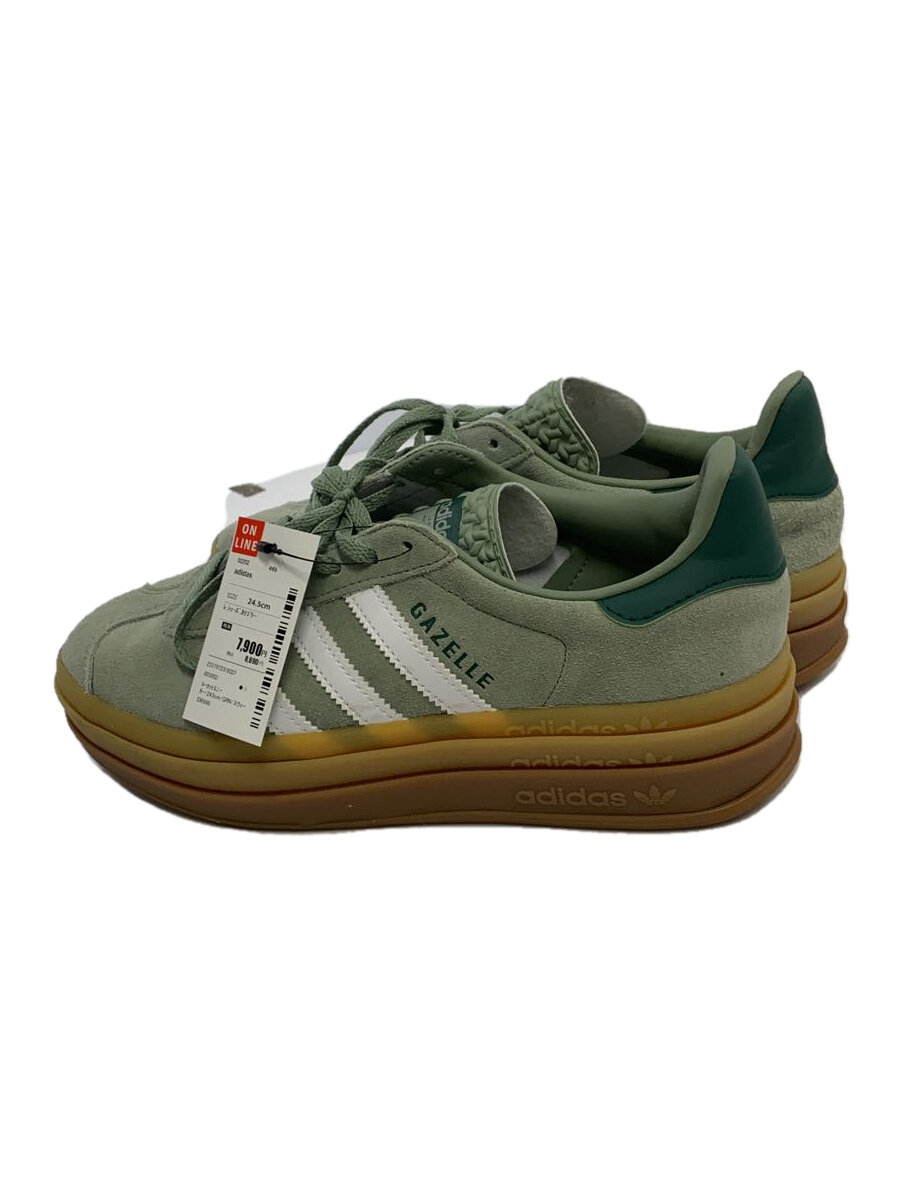 šadidasGAZELLE BOLD W/åȥˡ/24.5cm/GRN//ID6998ڥ塼
