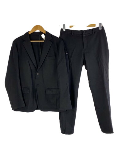 【中古】UNITED ARROWS◆COZY/2Bウールジャケット/セットアップ/L/ポリエステル/NVY/パンツ毛玉有【メンズウェア】